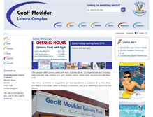 Tablet Screenshot of bostonleisurecentre.co.uk